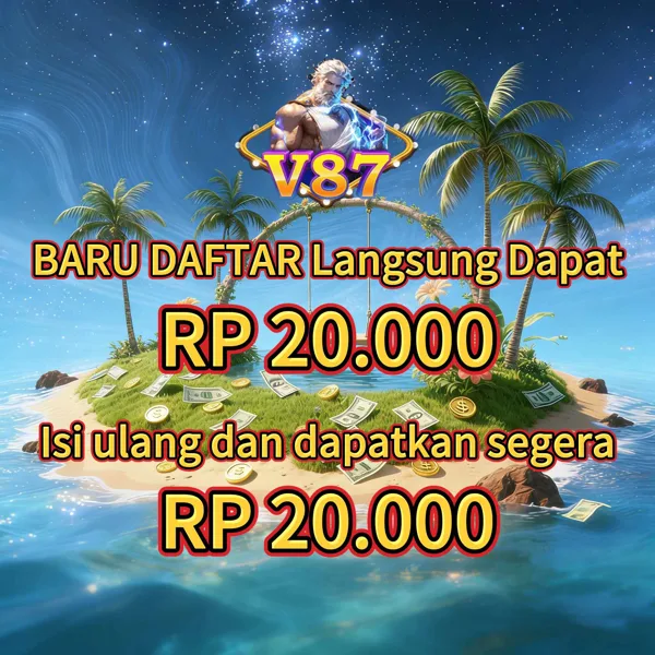 V87 Bonus Member Baru 100%